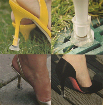 10 Çift S (dar) 5-8 mm Kır Düğünleri Topuklu Ayakkabı Topuk Ucu Koruyucu Şeffaf Aparat