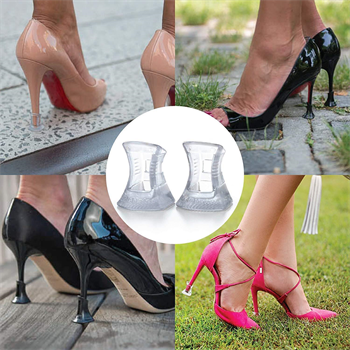 50 Çift M (orta) : 9-11 mm Kır Düğünleri Topuklu Ayakkabı Topuk Ucu Koruyucu Şeffaf Aparat