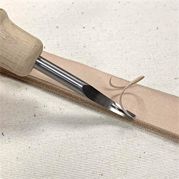Deri Hobi 1,2 mm Kenar Düzeltme Linörü Kenar Alma Bıçağı Deri El Aleti